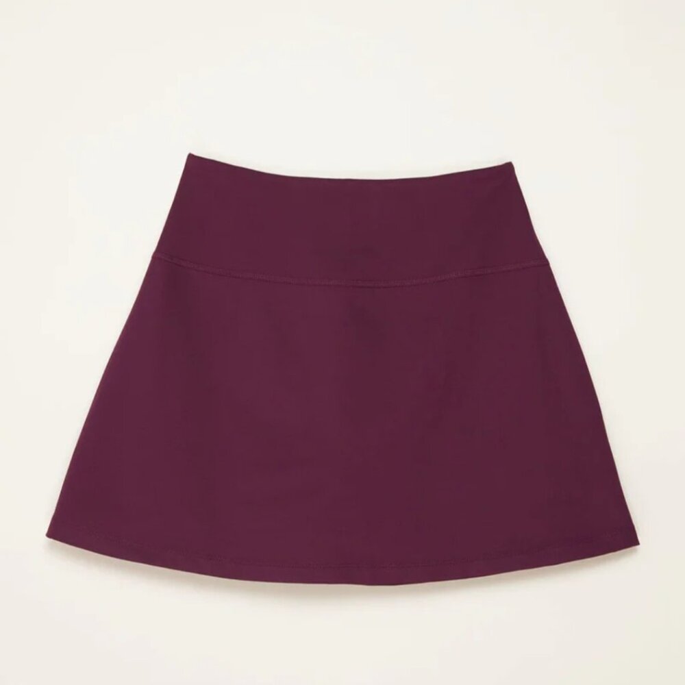 Girlfriend Collective Plum Sport Skort Size S
